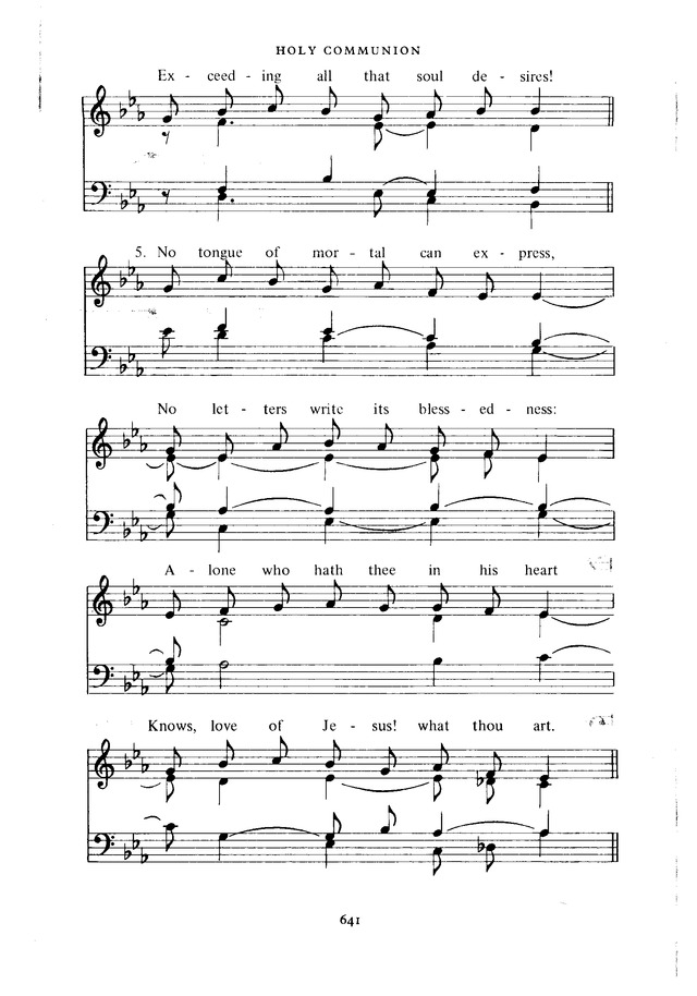 The New English Hymnal page 642