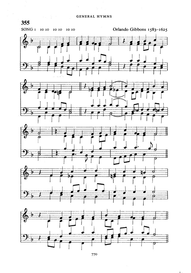 The New English Hymnal page 771