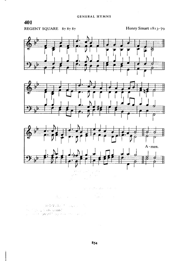 The New English Hymnal page 855