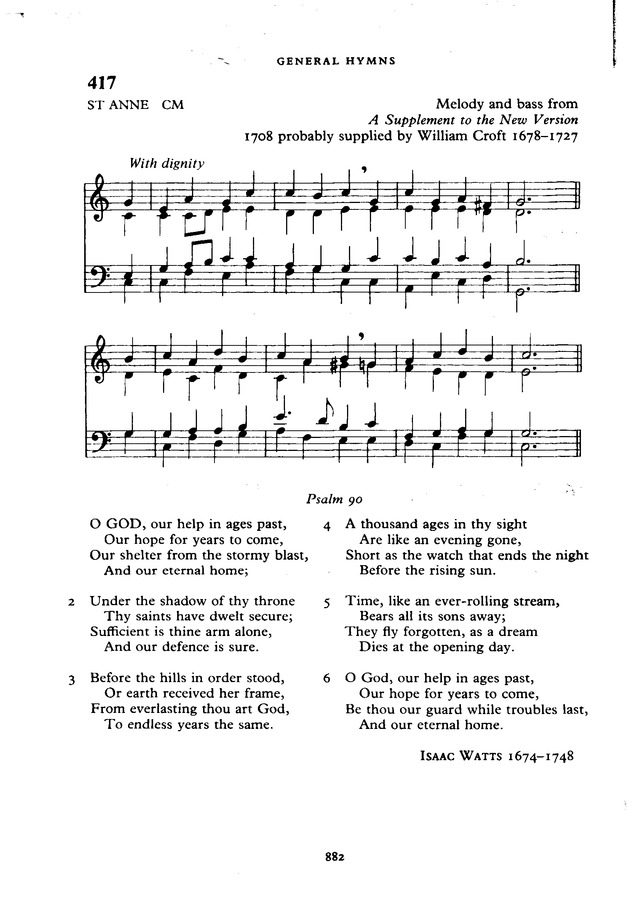 The New English Hymnal page 883