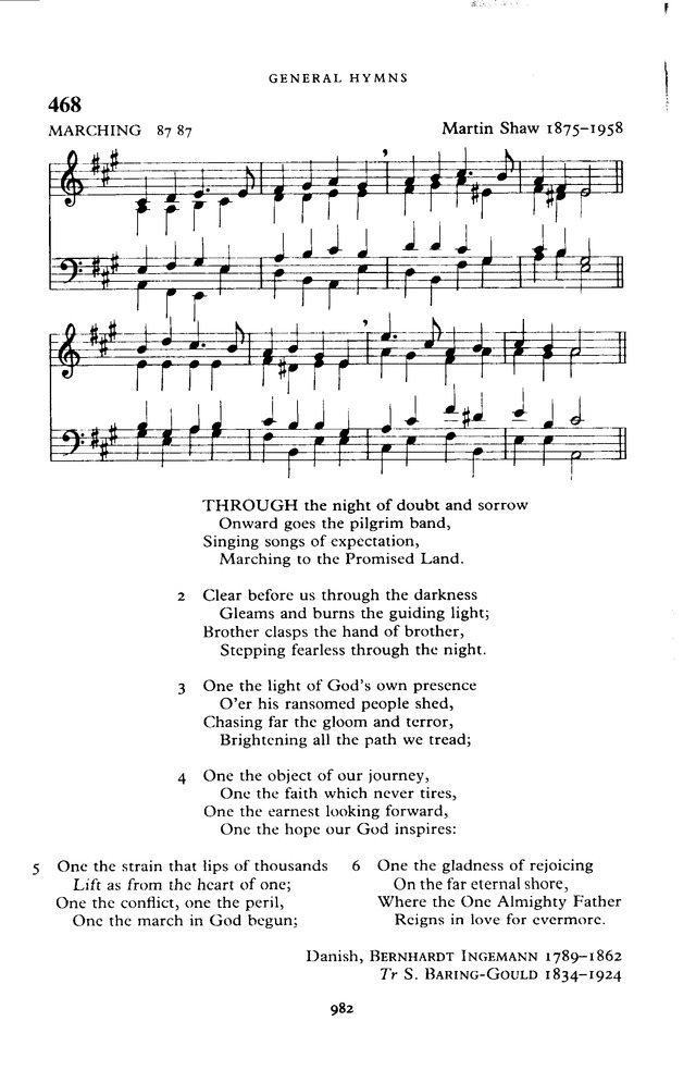The New English Hymnal page 983