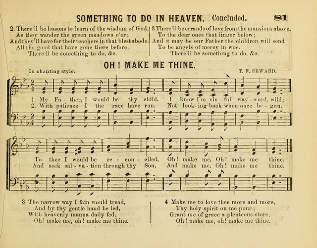 The New Golden Censer: a musical offering to the sabbath schools page 81