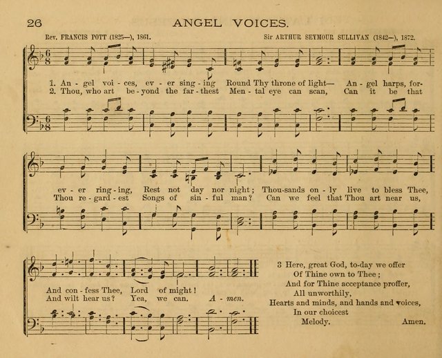 The New Hymnary: a collection of hymns and tunes for Sunday Schools page 28