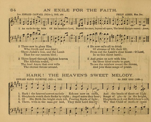 The New Hymnary: a collection of hymns and tunes for Sunday Schools page 86