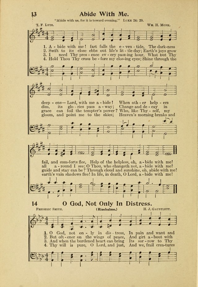 Northfield Hymnal No. 2 page 11