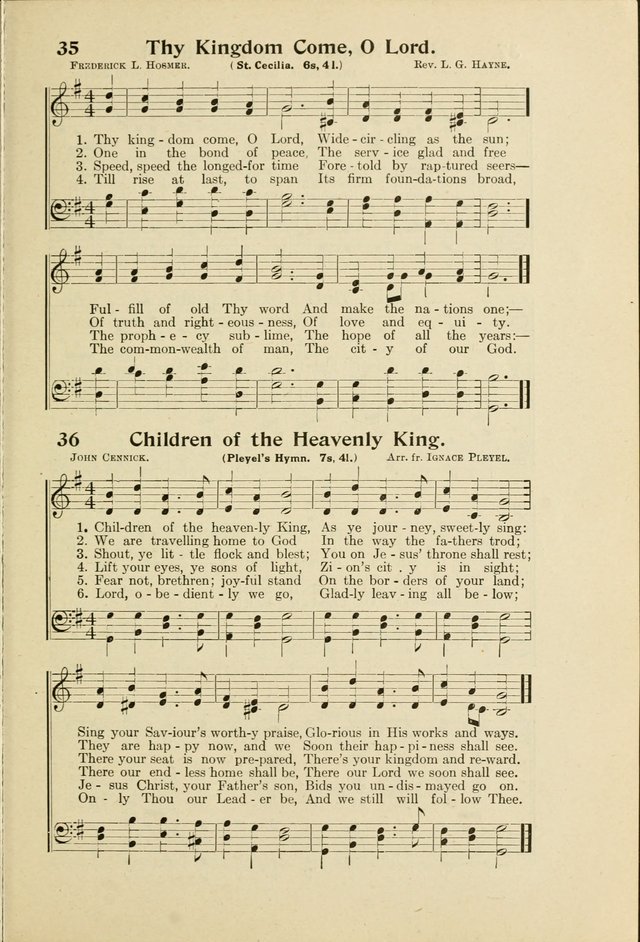 Northfield Hymnal No. 2 page 26