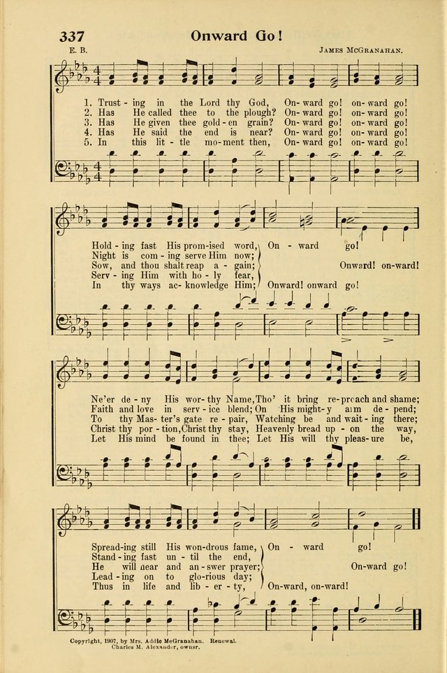 Northfield Hymnal No. 3 page 287