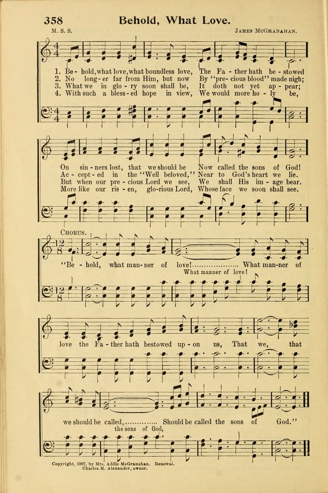 Northfield Hymnal No. 3 page 307