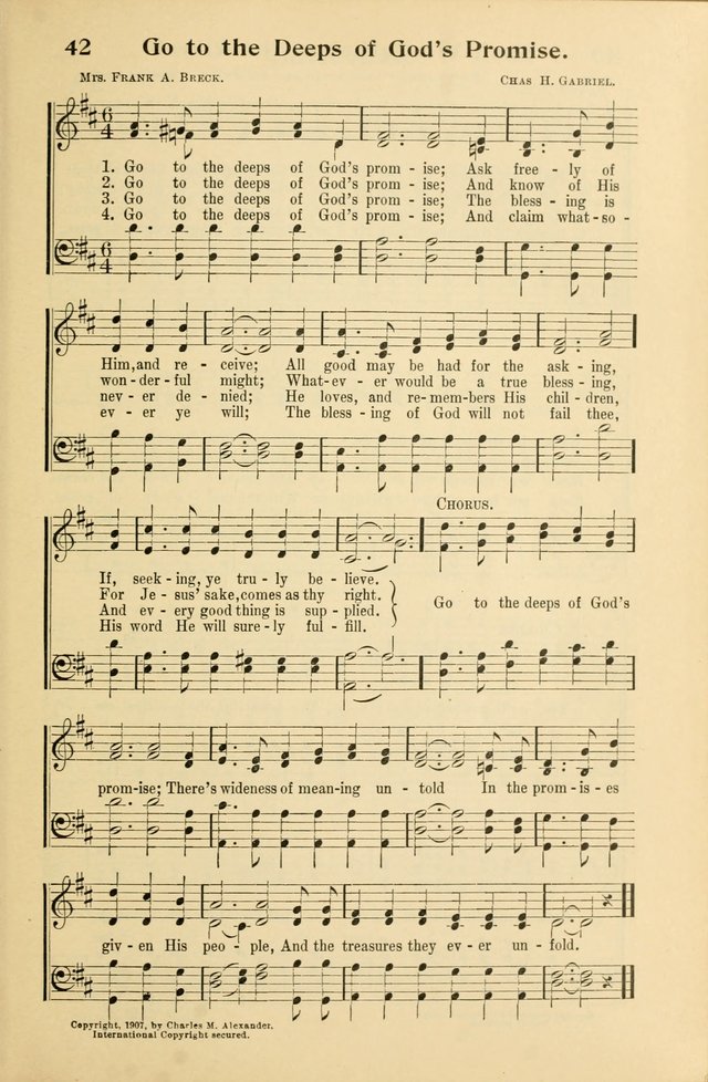 Northfield Hymnal No. 3 page 36