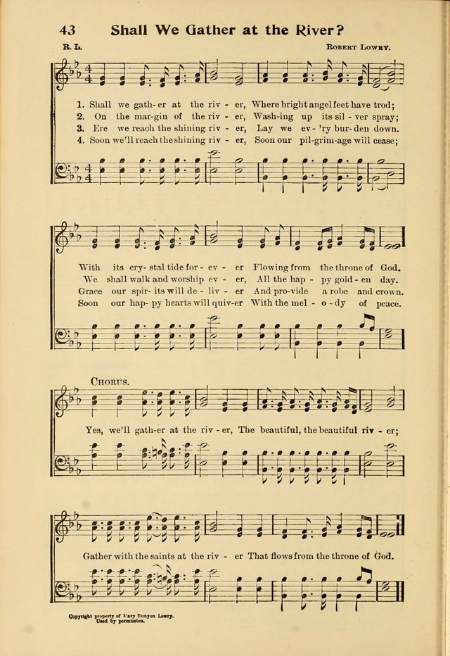 Northfield Hymnal No. 3 page 37