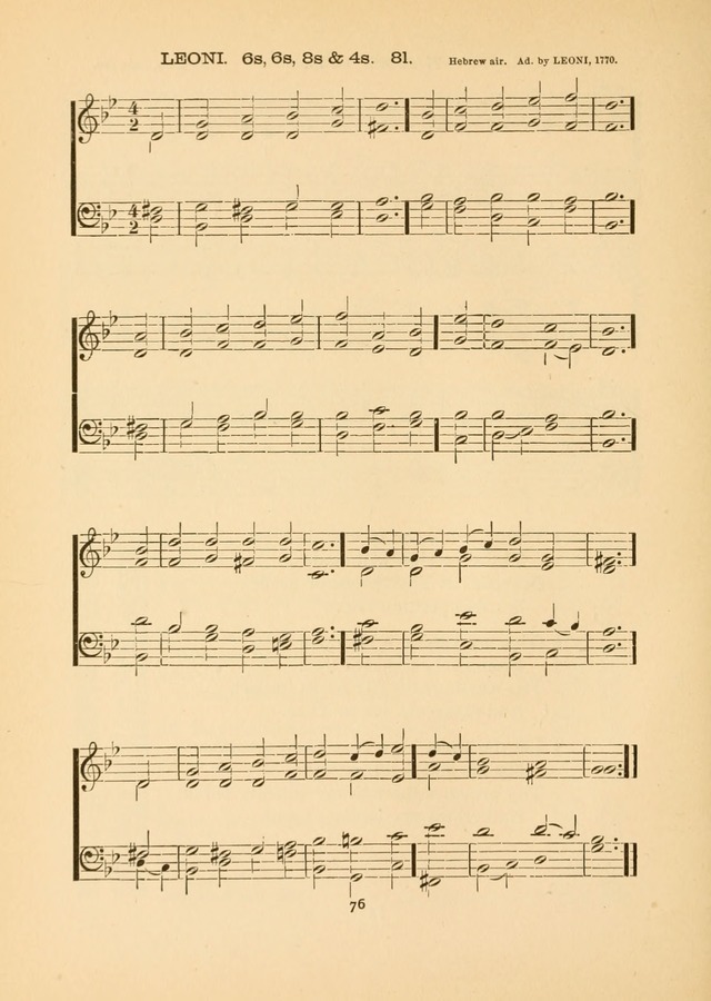 The National Hymn Book of the American Churches: comprising the hymns which are common to the hymnaries of the Baptists, Congregationalists, Episcopalians, Lutherans, Methodists, Presbyterians... page 76