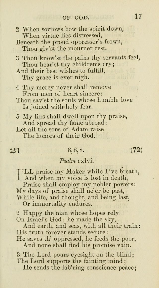 The New Hymn Book: a Collection of Hymns for Public,                       Social, and Domestic Worship page 22
