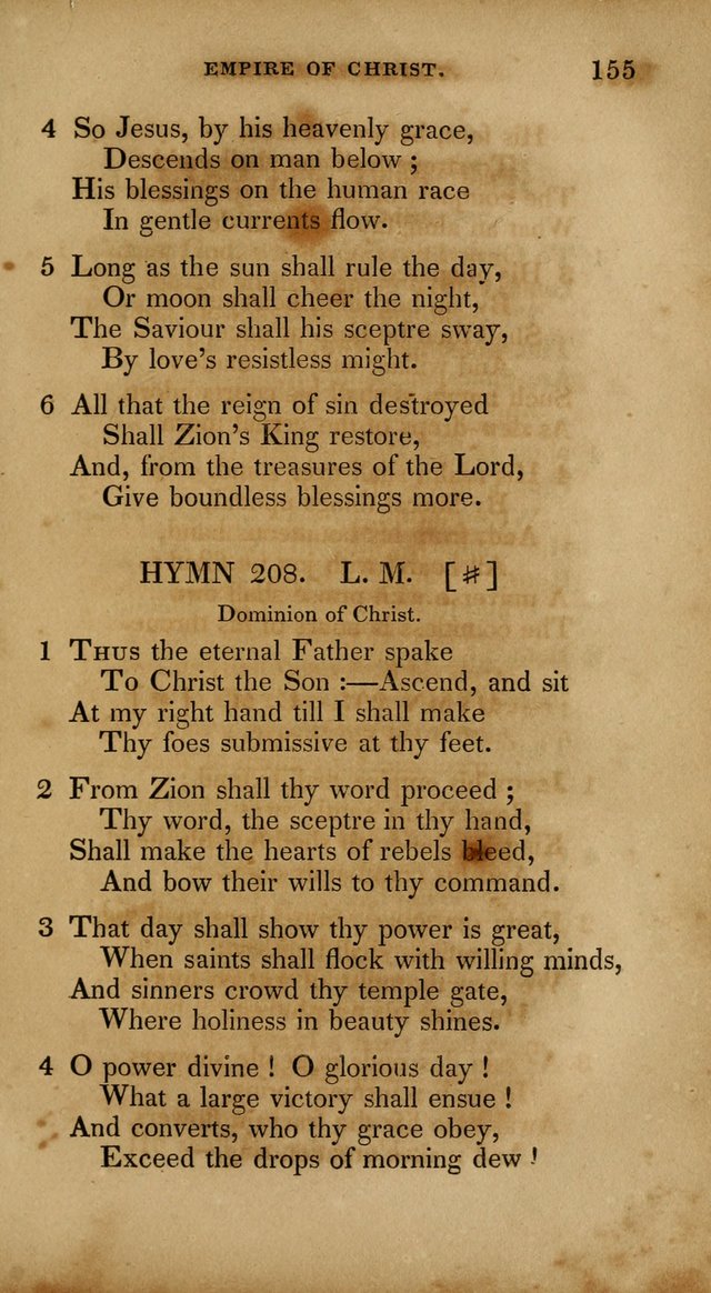 The New Hymn Book, Designed for Universalist Societies: compiled from approved authors, with variations and additions. Second Ed. page 166