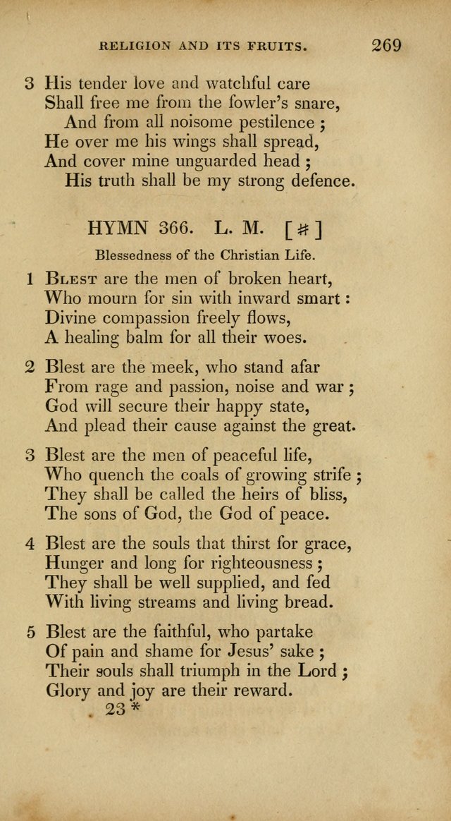 The New Hymn Book, Designed for Universalist Societies: compiled from approved authors, with variations and additions. Second Ed. page 280