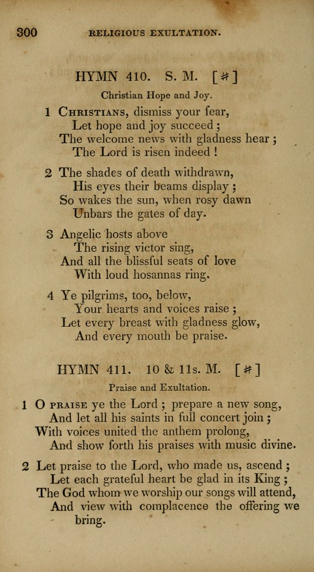 The New Hymn Book, Designed for Universalist Societies: compiled from approved authors, with variations and additions. Second Ed. page 311