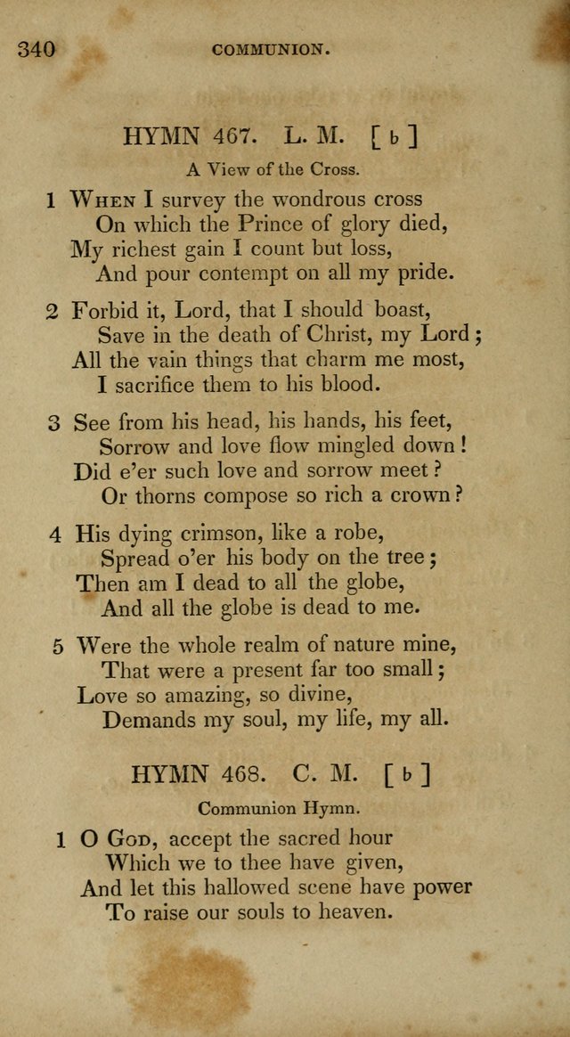 The New Hymn Book, Designed for Universalist Societies: compiled from approved authors, with variations and additions. Second Ed. page 351