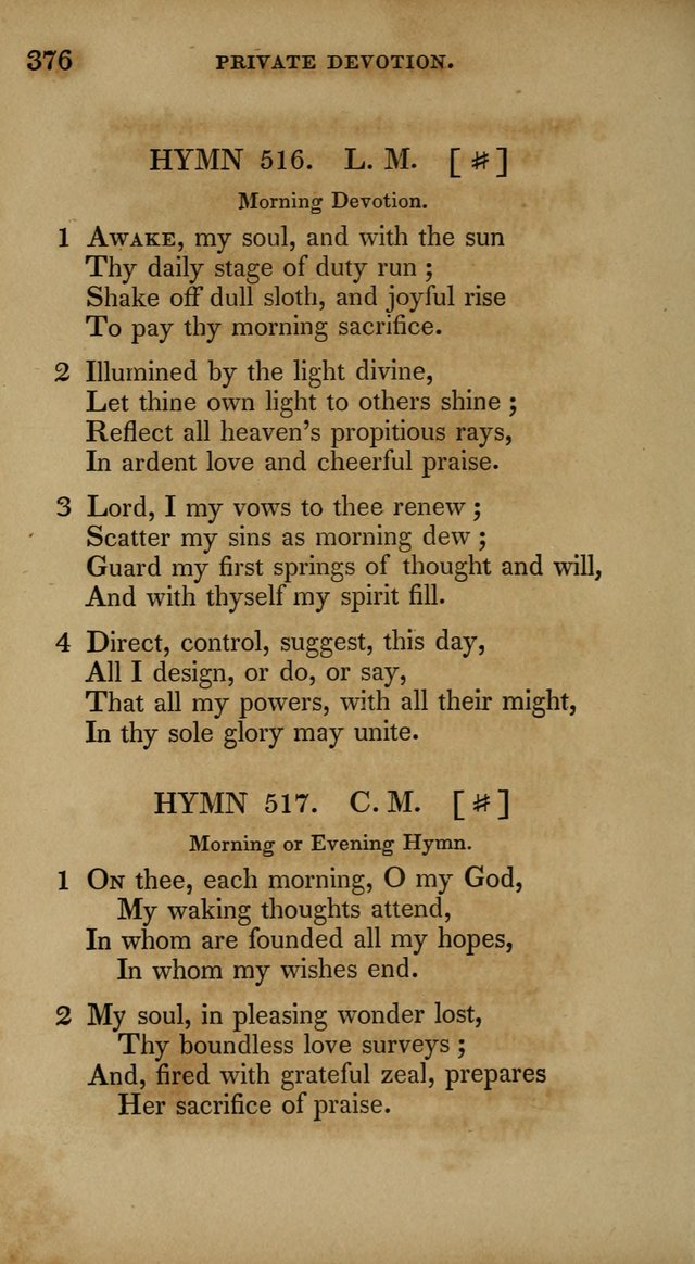 The New Hymn Book, Designed for Universalist Societies: compiled from approved authors, with variations and additions. Second Ed. page 387