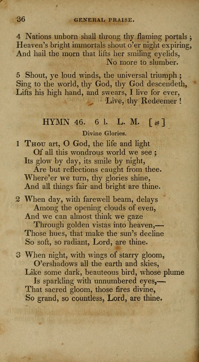 The New Hymn Book, Designed for Universalist Societies: compiled from approved authors, with variations and additions. Second Ed. page 47
