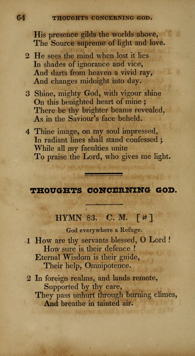 The New Hymn Book, Designed for Universalist Societies: compiled from approved authors, with variations and additions. Second Ed. page 75