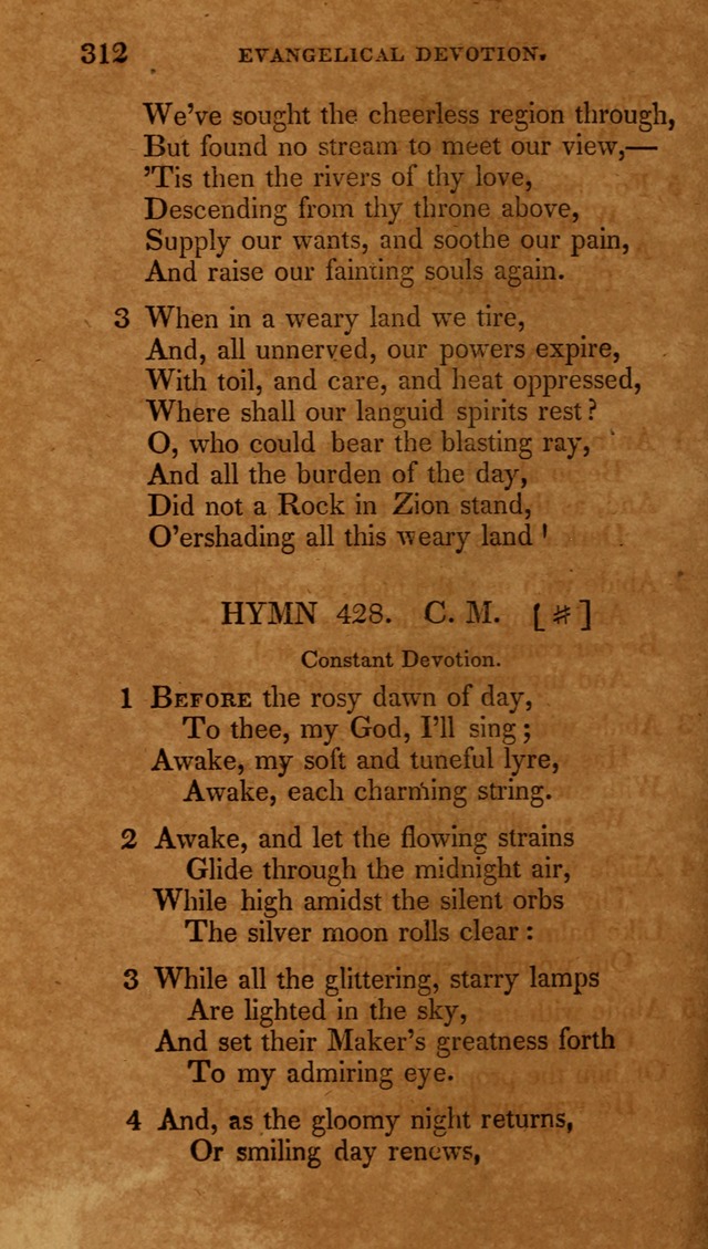 The New Hymn Book, Designed for Universalist Societies: compiled from approved authors, with variations and additions (9th ed.) page 314