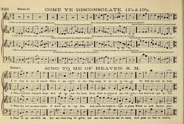 The New Harmonia Sacra: a compilation of genuine church music comprising a great variety of metres, harmonized for four voices (Eighteenth Edition) page 189