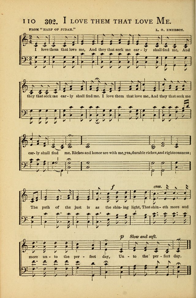National Hymn and Tune Book: for congregations, schools and the home page 110