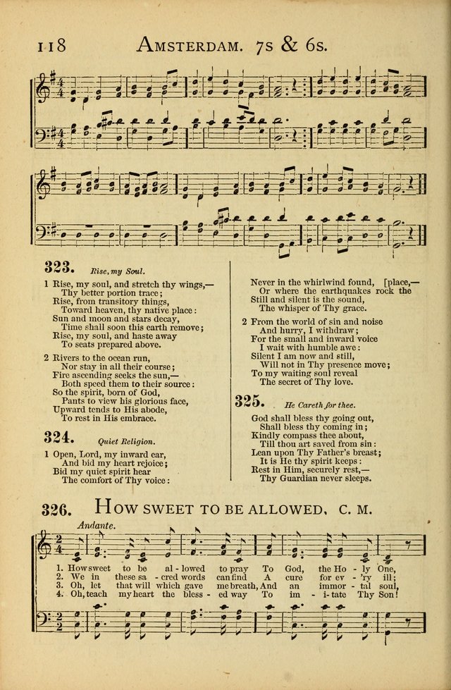 National Hymn and Tune Book: for congregations, schools and the home page 118
