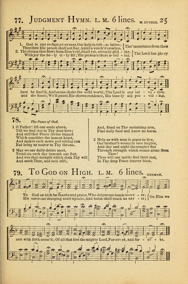 National Hymn and Tune Book: for congregations, schools and the home page 25