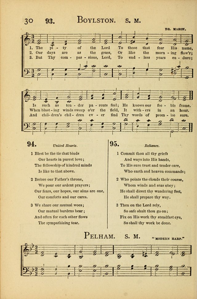 National Hymn and Tune Book: for congregations, schools and the home page 30