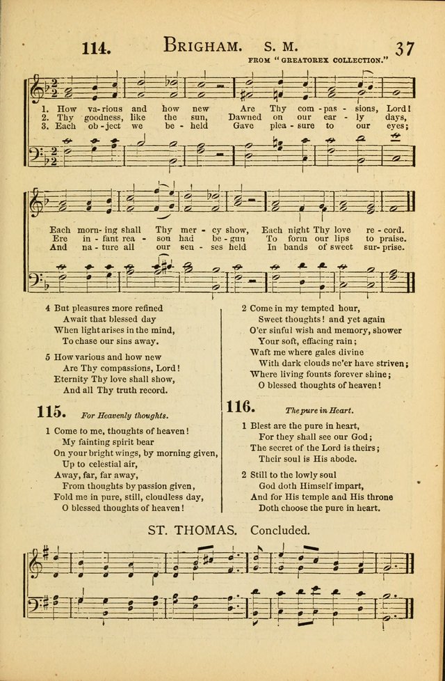 National Hymn and Tune Book: for congregations, schools and the home page 37