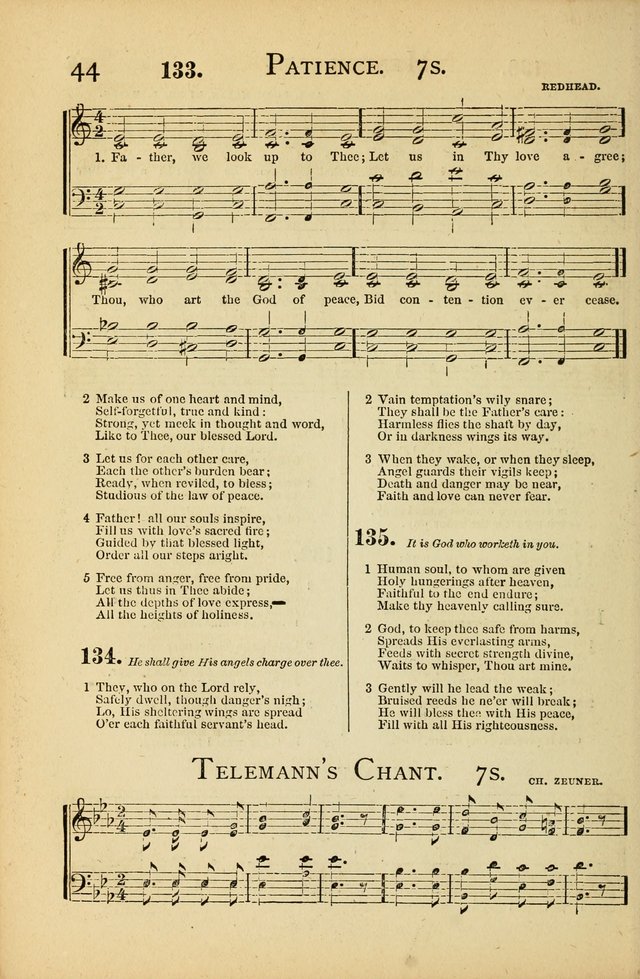 National Hymn and Tune Book: for congregations, schools and the home page 44