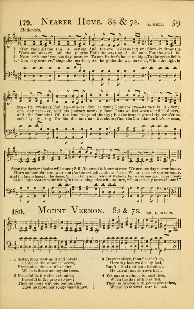 National Hymn and Tune Book: for congregations, schools and the home page 59