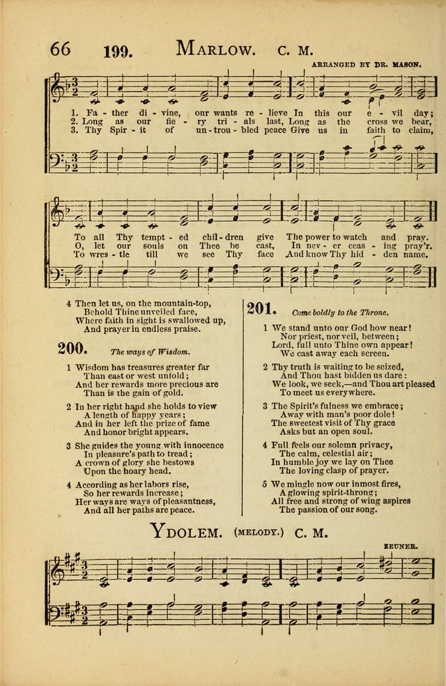National Hymn and Tune Book: for congregations, schools and the home page 66