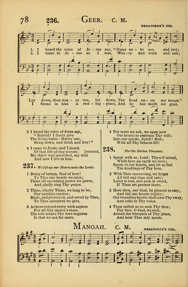 National Hymn and Tune Book: for congregations, schools and the home page 78