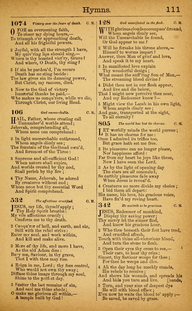 New Hymn and Tune Book: an Offering of Praise for the Use of the African M. E. Zion Church of America page 116
