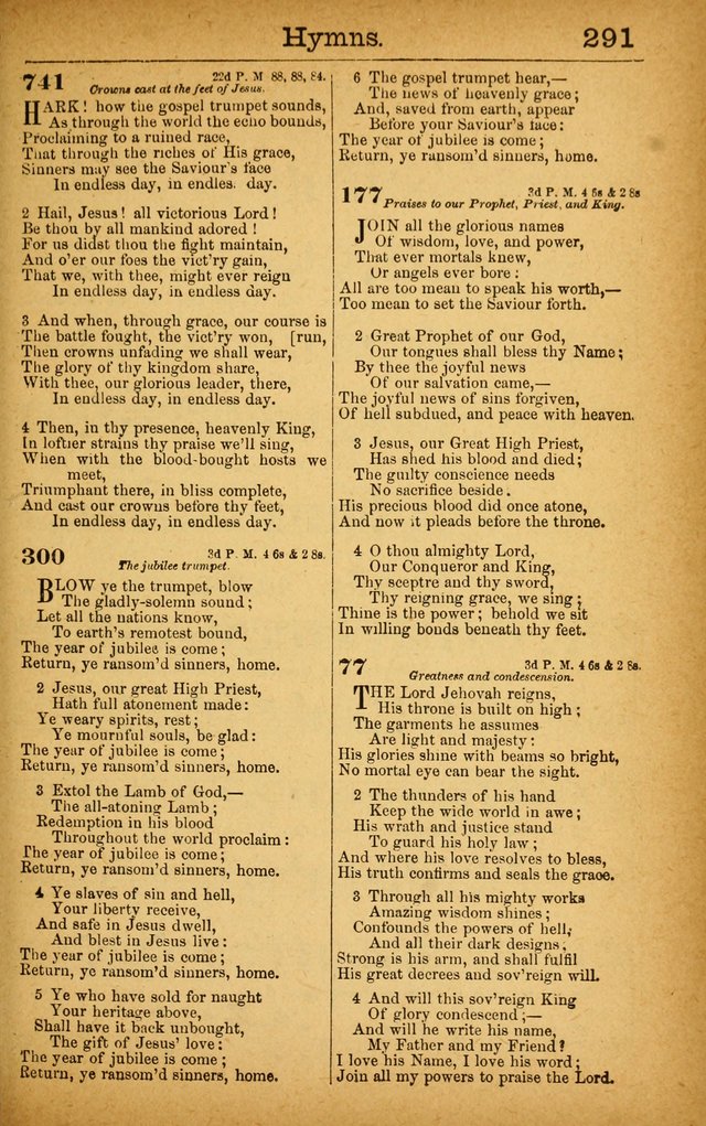 New Hymn and Tune Book: an Offering of Praise for the Use of the African M. E. Zion Church of America page 296
