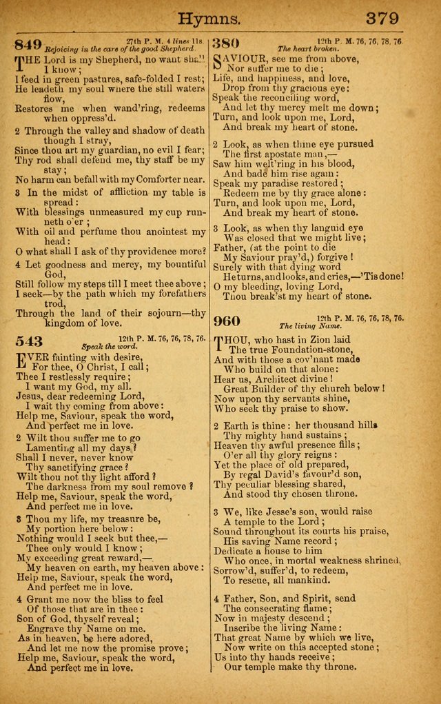 New Hymn and Tune Book: an Offering of Praise for the Use of the African M. E. Zion Church of America page 384