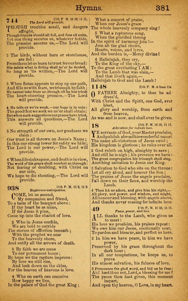 New Hymn and Tune Book: an Offering of Praise for the Use of the African M. E. Zion Church of America page 386