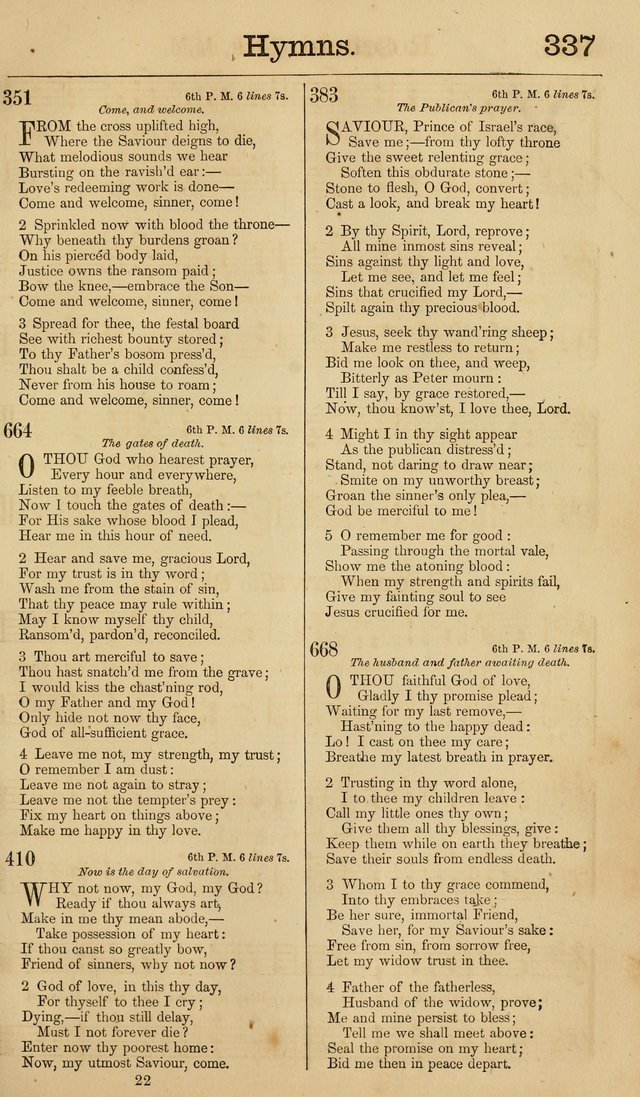 New Hymn and Tune book: an Offering of Praise for the Methodist Episcopal Church page 344