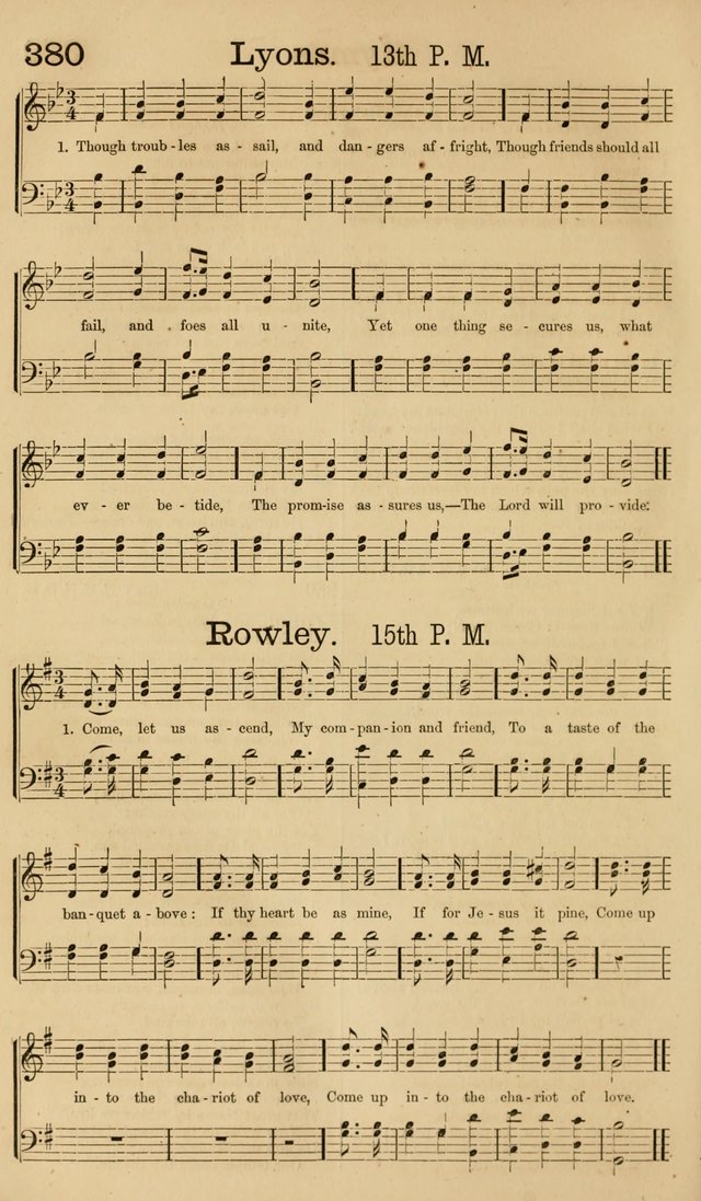 New Hymn and Tune book: an Offering of Praise for the Methodist Episcopal Church page 387