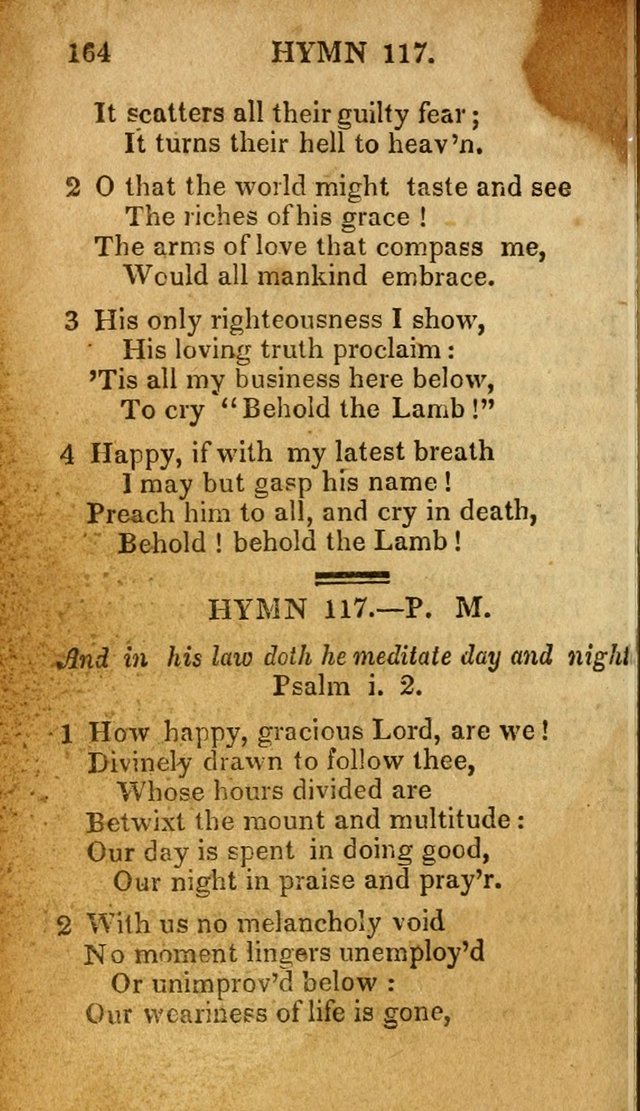 The New and Improved Camp Meeting Hymn Book: being a choice selection of hymns from the most approved authors. Designed to aid in the public and private devotions of Christians page 171