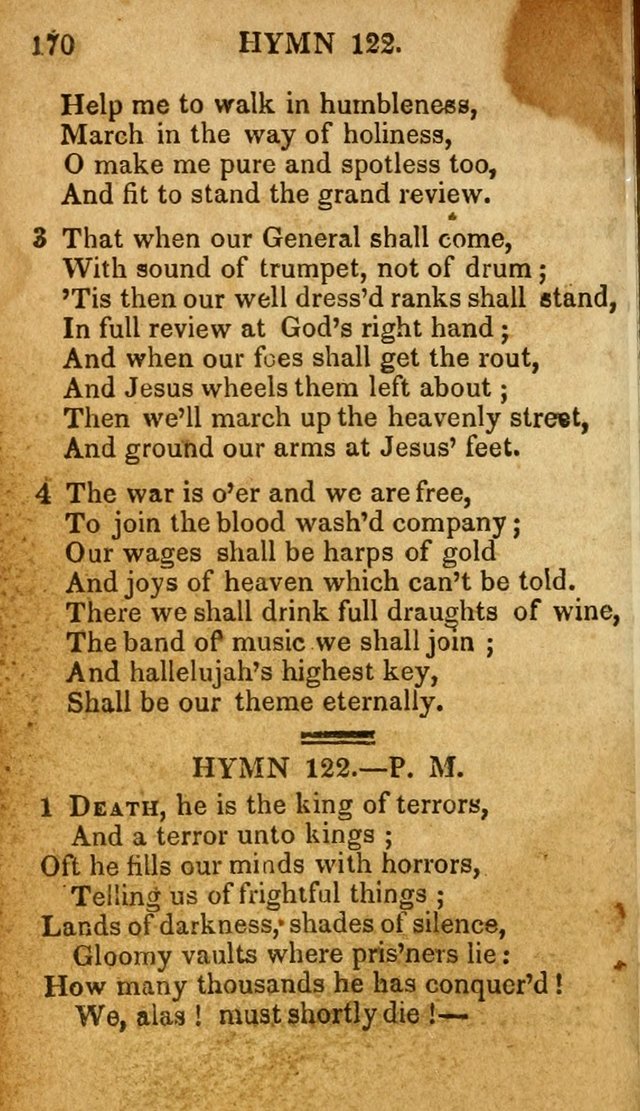 The New and Improved Camp Meeting Hymn Book: being a choice selection of hymns from the most approved authors. Designed to aid in the public and private devotions of Christians page 177