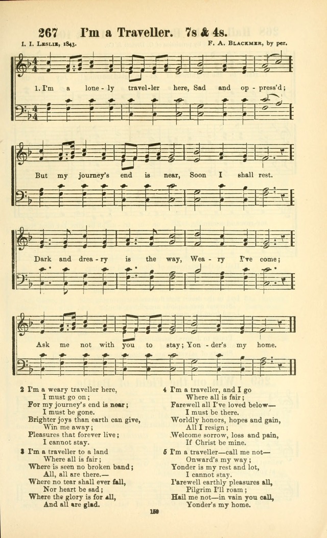 The New Jubilee Harp: or Christian hymns and songs. a new collection of hymns and tunes for public and social worship (With supplement) page 159
