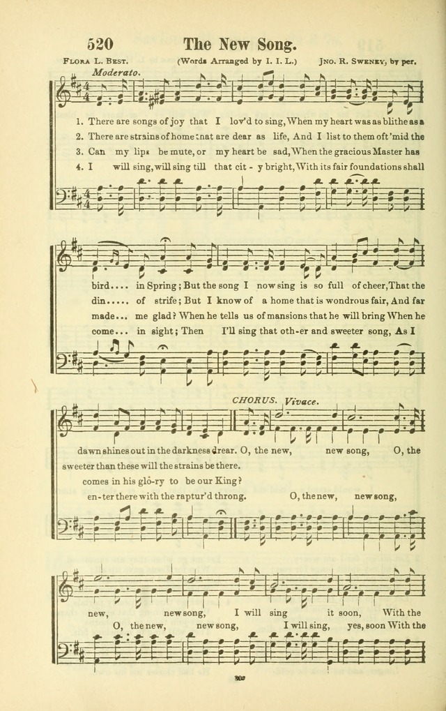 The New Jubilee Harp: or Christian hymns and songs. a new collection of hymns and tunes for public and social worship (With supplement) page 312