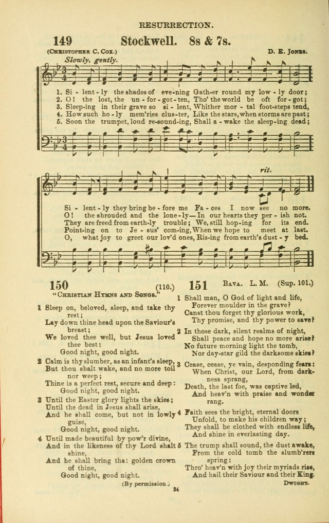 The New Jubilee Harp: or Christian hymns and songs. a new collection of hymns and tunes for public and social worship (With supplement) page 440