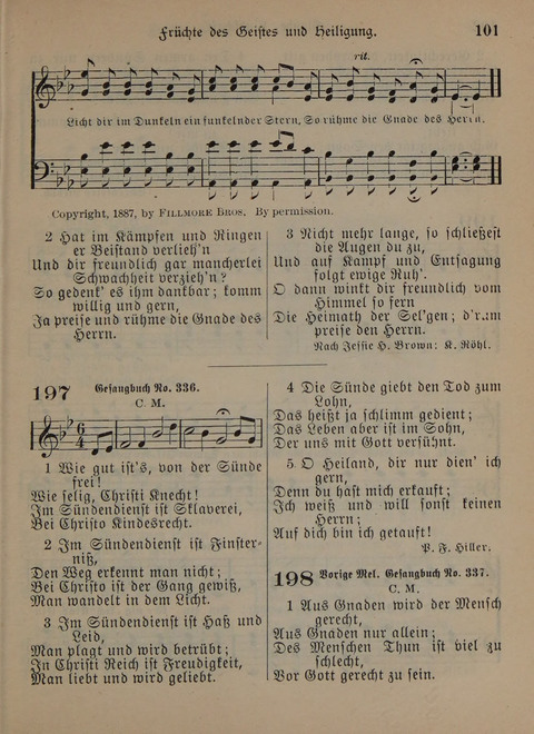 Der Neue Kleine Psalter: Zionslieder für den Gebrauch in Erbauungsstunden und Lagerversammlungen page 101
