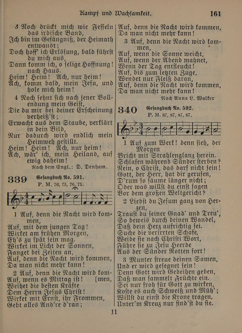 Der Neue Kleine Psalter: Zionslieder für den Gebrauch in Erbauungsstunden und Lagerversammlungen page 161
