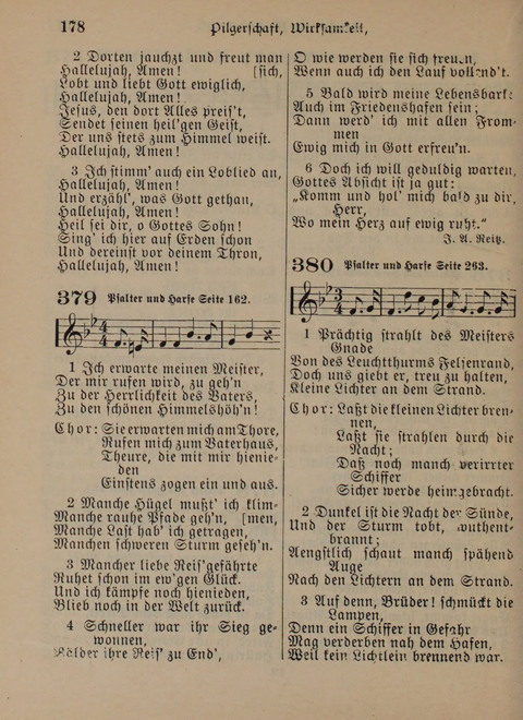 Der Neue Kleine Psalter: Zionslieder für den Gebrauch in Erbauungsstunden und Lagerversammlungen page 178