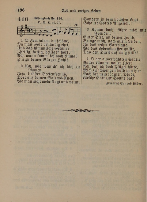 Der Neue Kleine Psalter: Zionslieder für den Gebrauch in Erbauungsstunden und Lagerversammlungen page 196