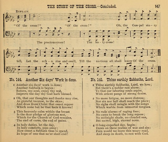 New Life No. 2: songs and tunes for Sunday schools, prayer meetings, and revival occasions page 147